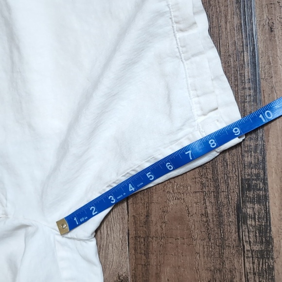 Peter Millar Surfside Shorts Size 38 Light Khaki Linen Silk Blend - Picture 7 of 7